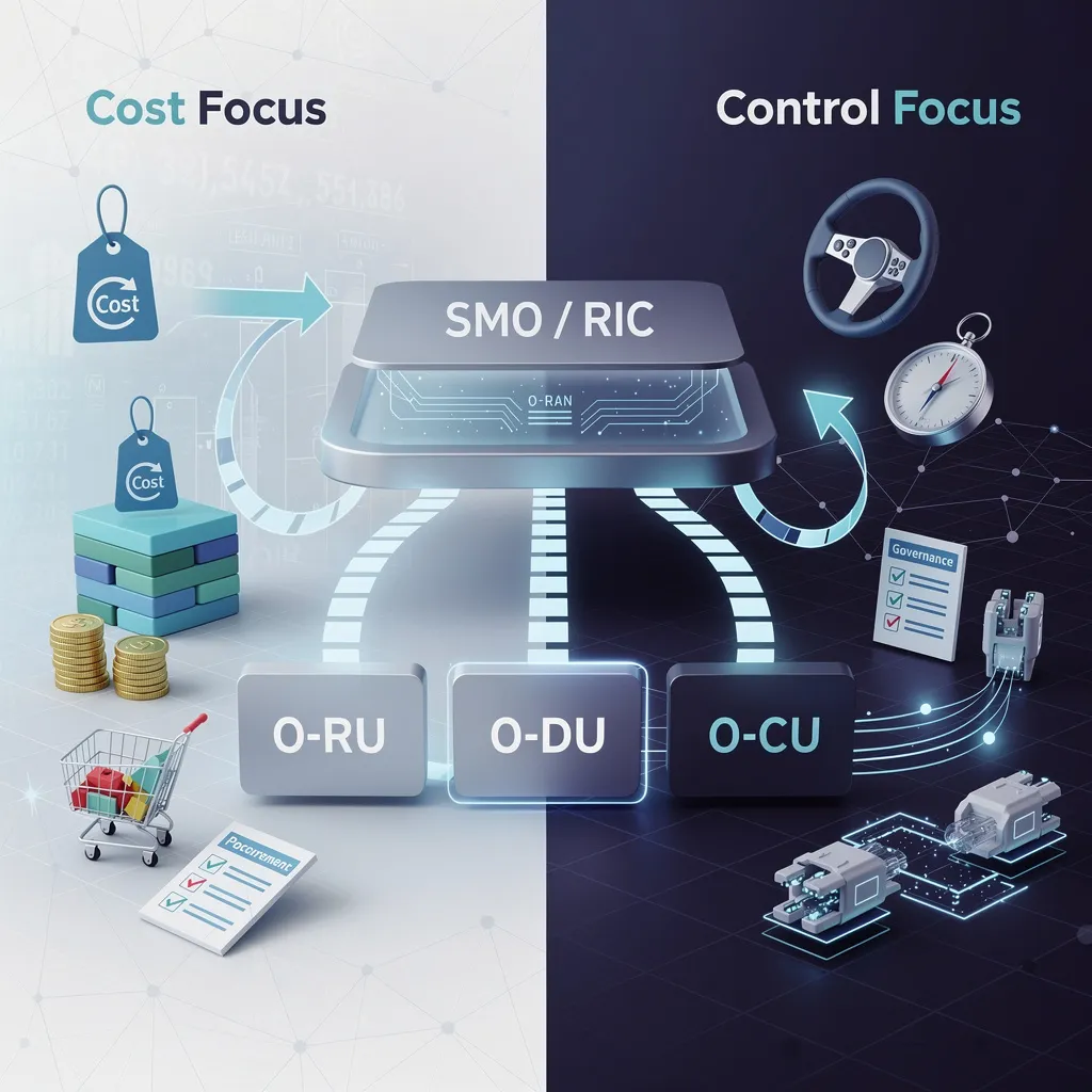 O-RAN: Is It A Cost Play or A Strategic Control Play?