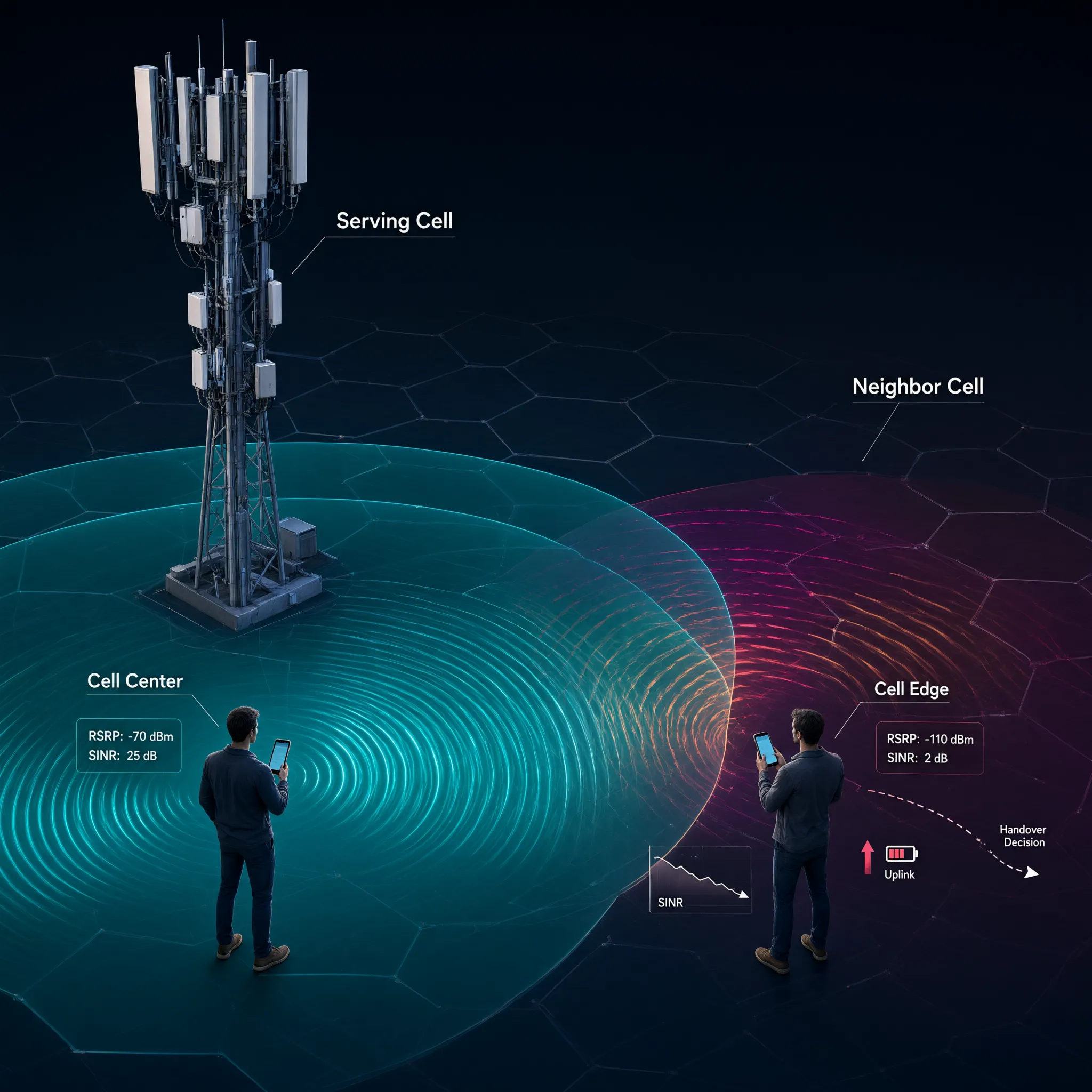 WHY CELL EDGE USERS EXPERIENCE A DIFFERENT NETWORK
