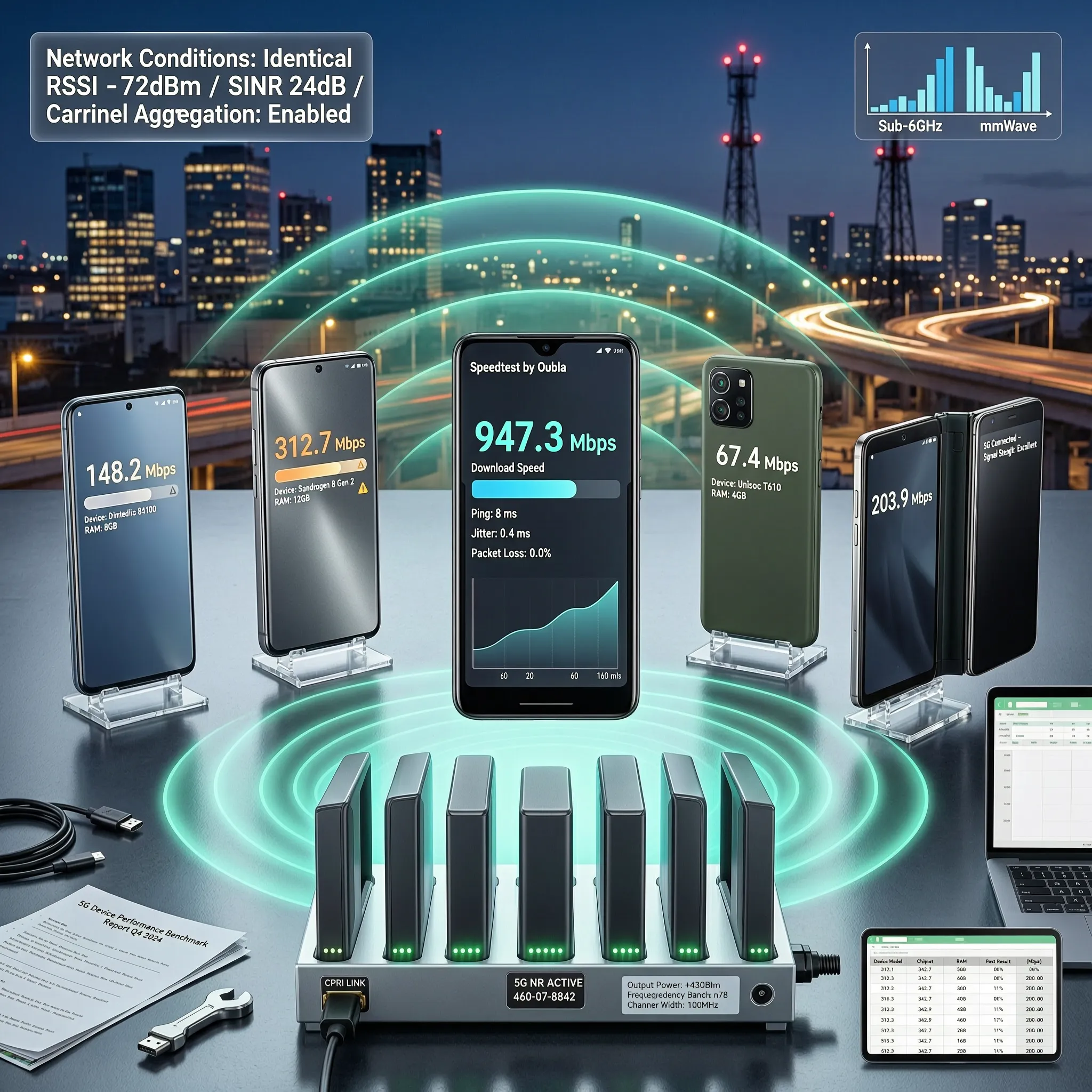 DEVICE LIMITATIONS: THE UNDERESTIMATED FACTOR IN 5G THROUGHPUT