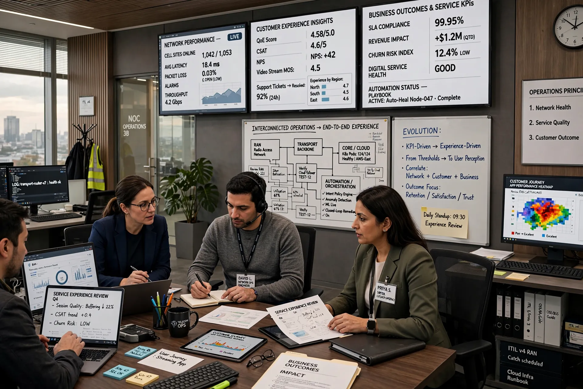 From KPI-Driven Networks to Experience-Driven Networks