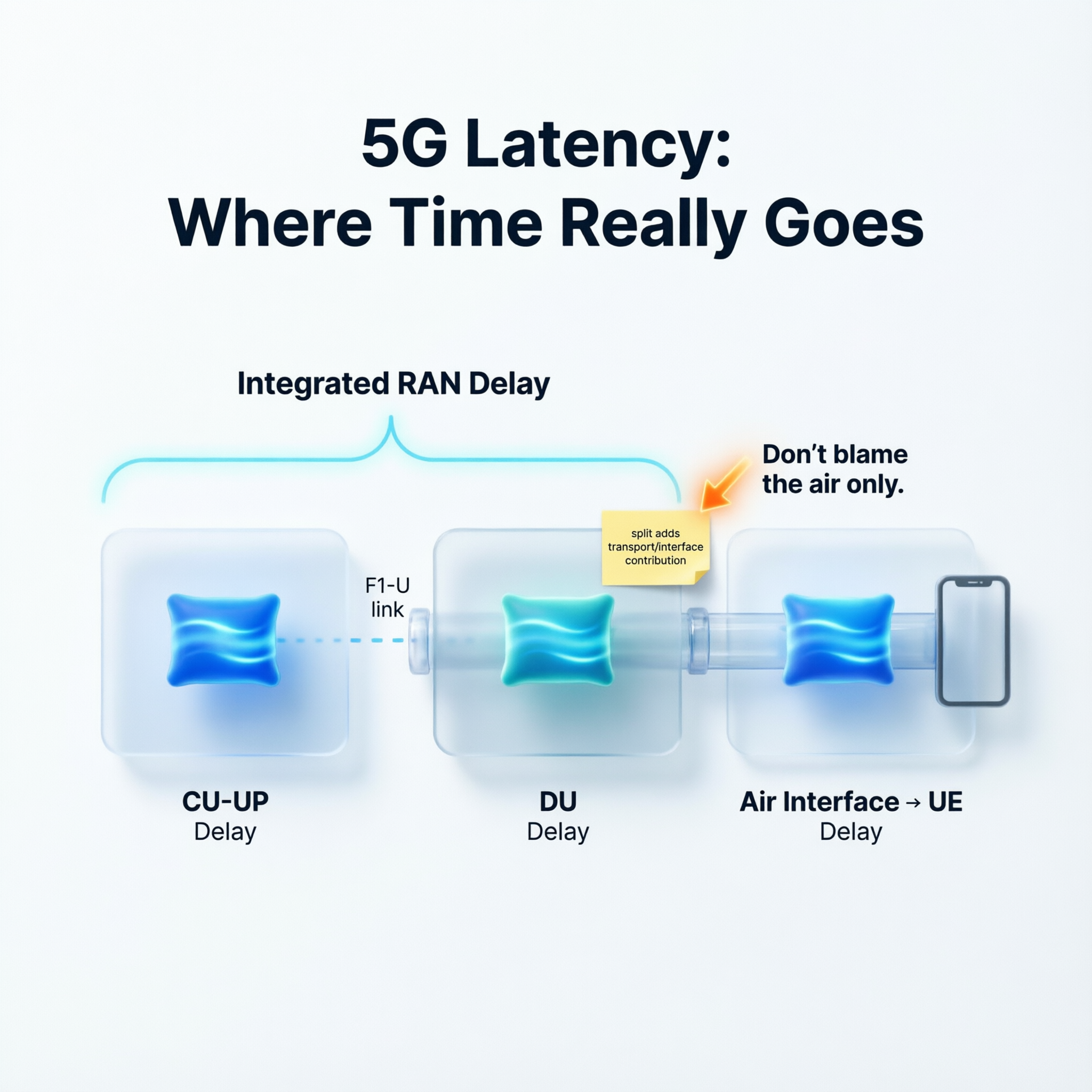 Latency Myths in 5G: DU vs CU-UP vs “RAN Integrated”