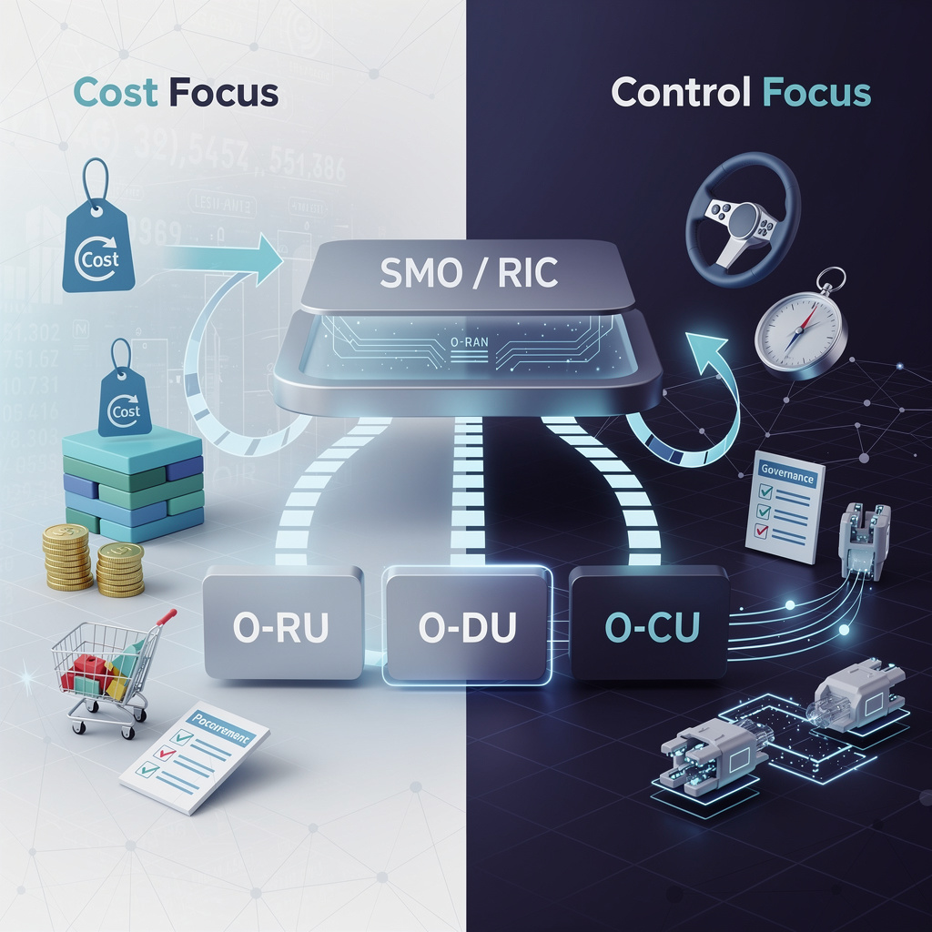 O-RAN: Is It A Cost Play or A Strategic Control Play?
