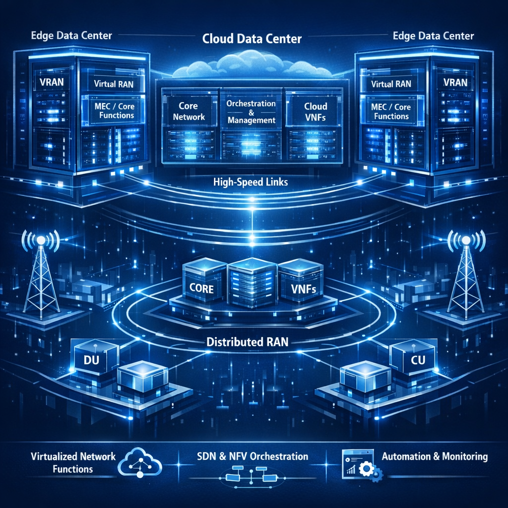 CLOUD-NATIVE RAN AND DISTRIBUTED ARCHITECTURES