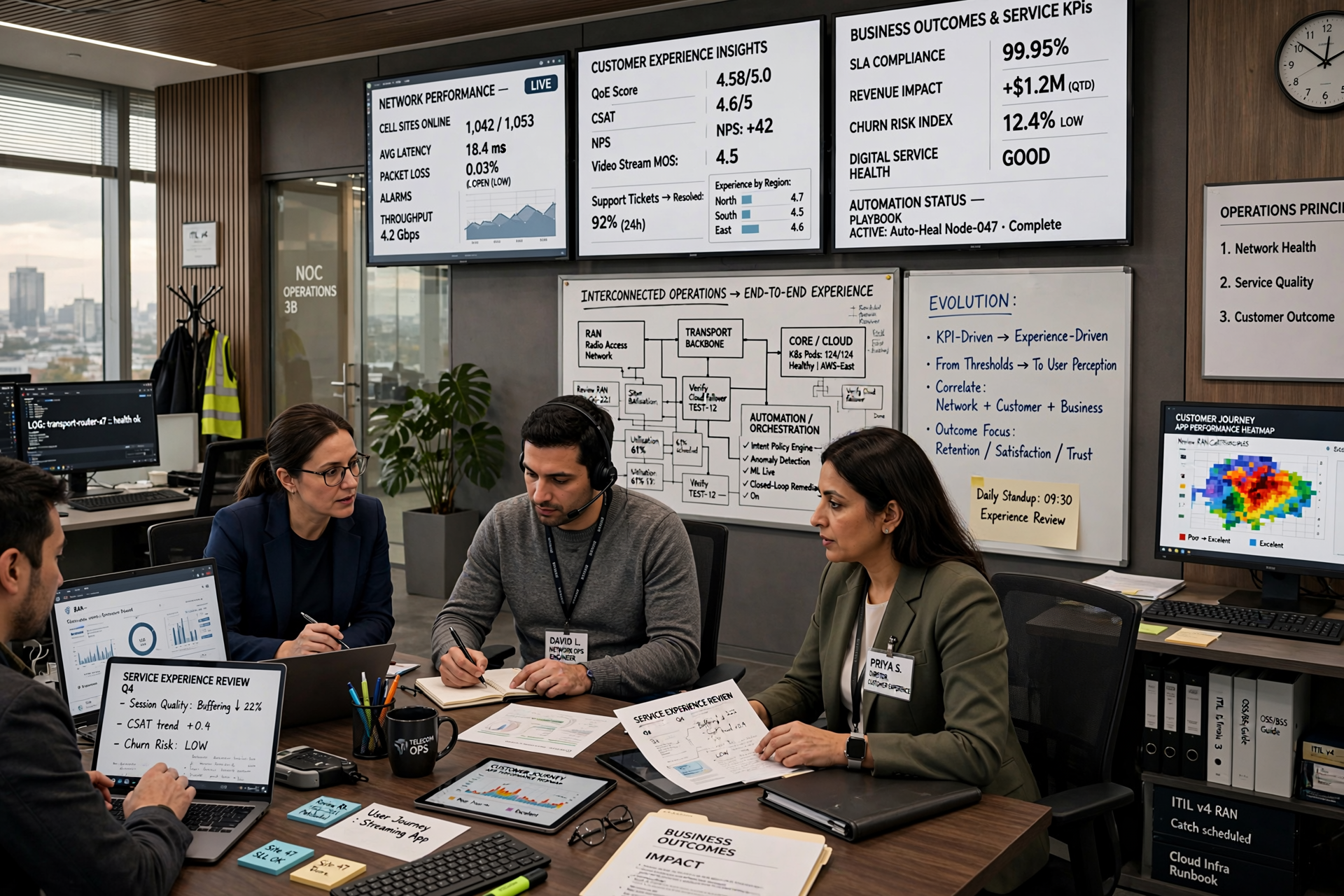 From KPI-Driven Networks to Experience-Driven Networks