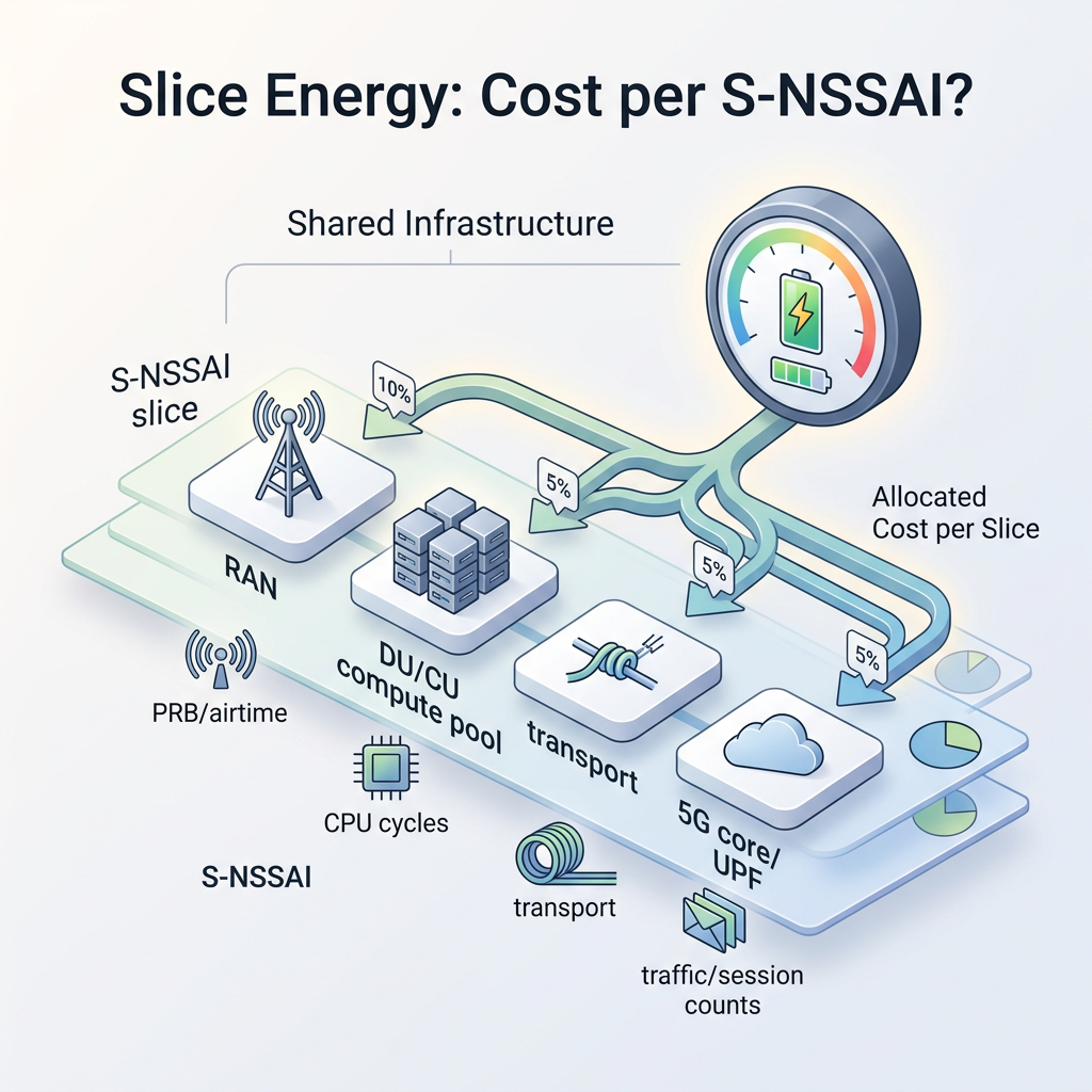 Slice Energy: Can we attribute energy costs per S-NSSAI?