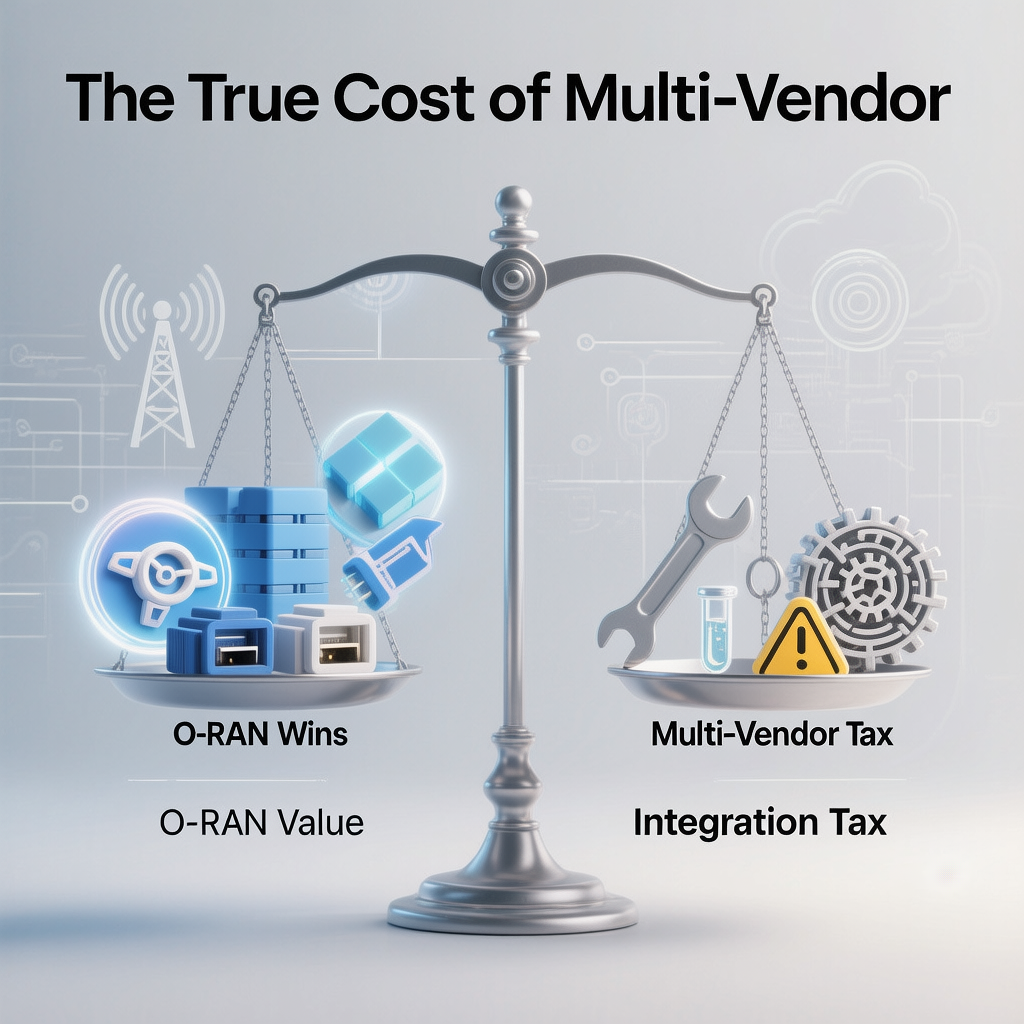 The True Cost Of Multi-Vendor: Where O-RAN Wins, And Where It Doesn’t